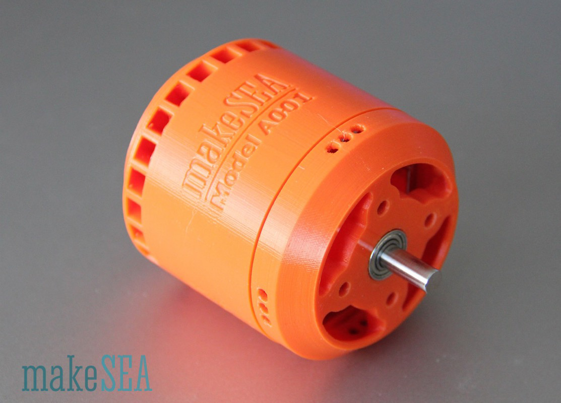 I knew I would print this sooner or later. So here is my 3D printed jet engine. I used different colors for the stators so they roughly reflect the temperature of the